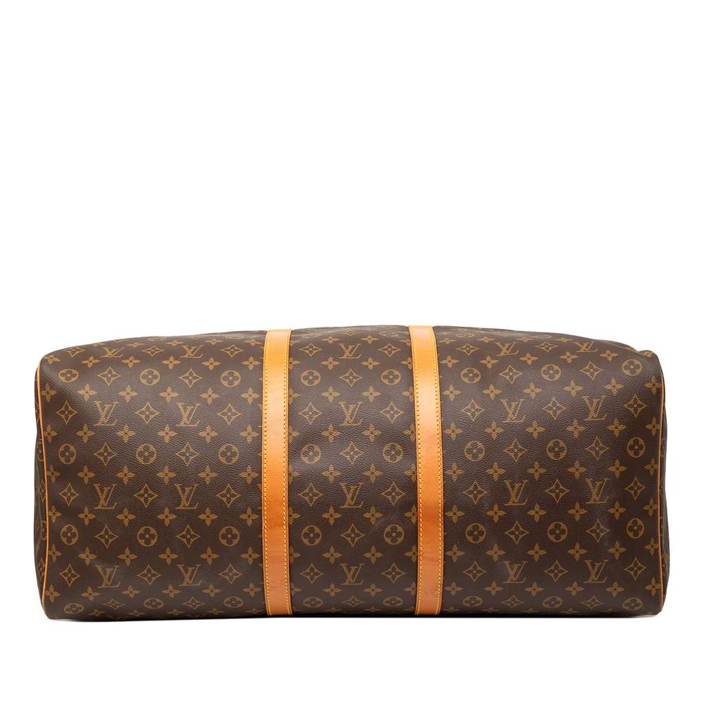 Louis Vuitton Monogram Keepall 60 Brown Good condition - Inside View