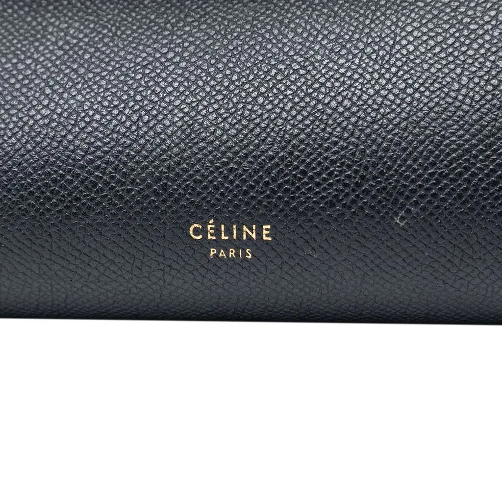 Celine Mini Grained Calfskin Belt Bag Black Leather Good - Box View