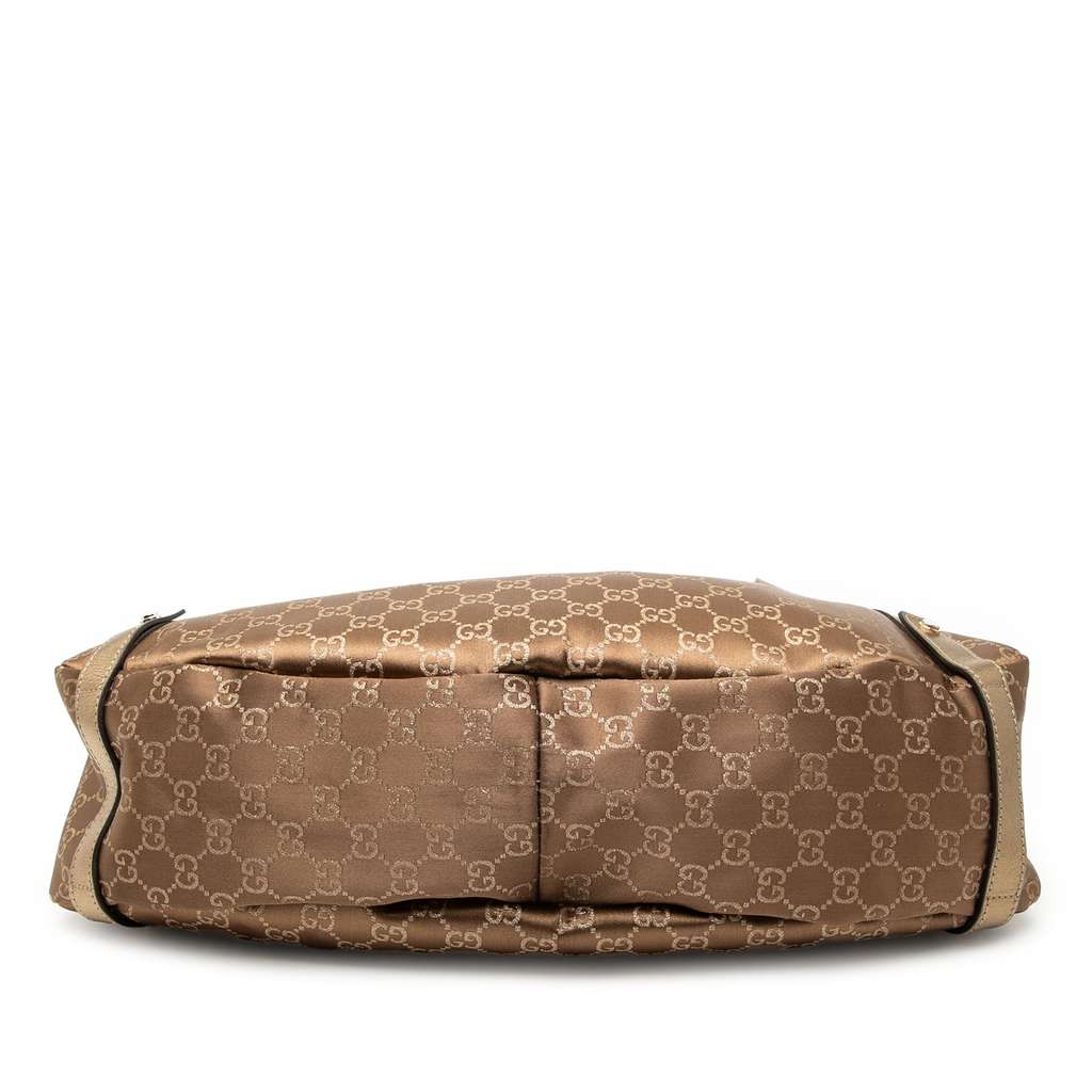 Gucci GG Canvas Abbey D Ring Tote Brown Canvas Good condition - Inside View