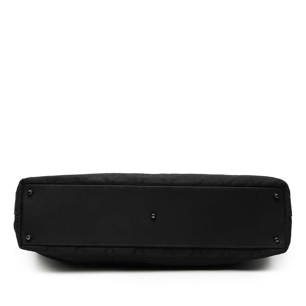 Dior Extra Large Nylon Cannage Lady Dior Black Good condition - Inside View