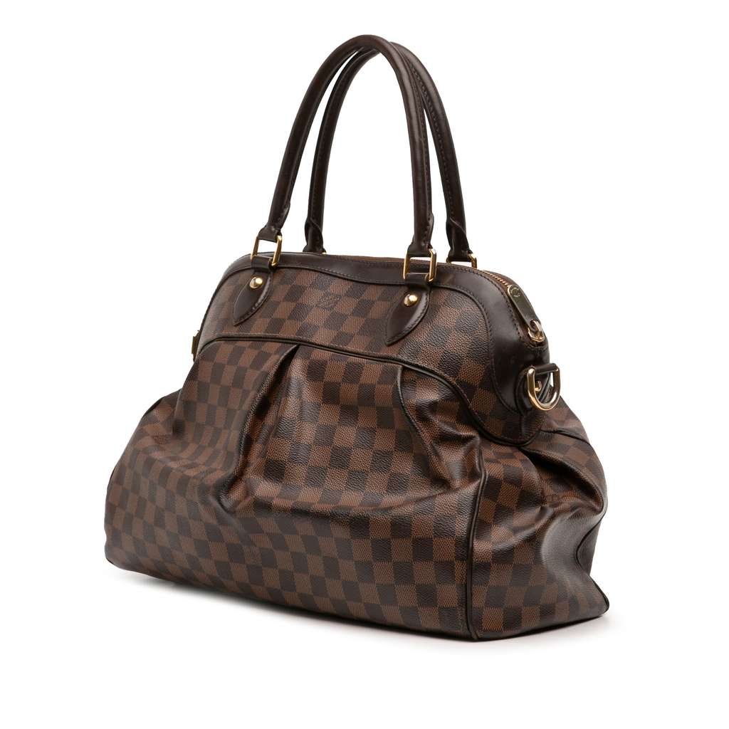 Louis Vuitton Damier Ebene Trevi GM Brown Good condition - Back View