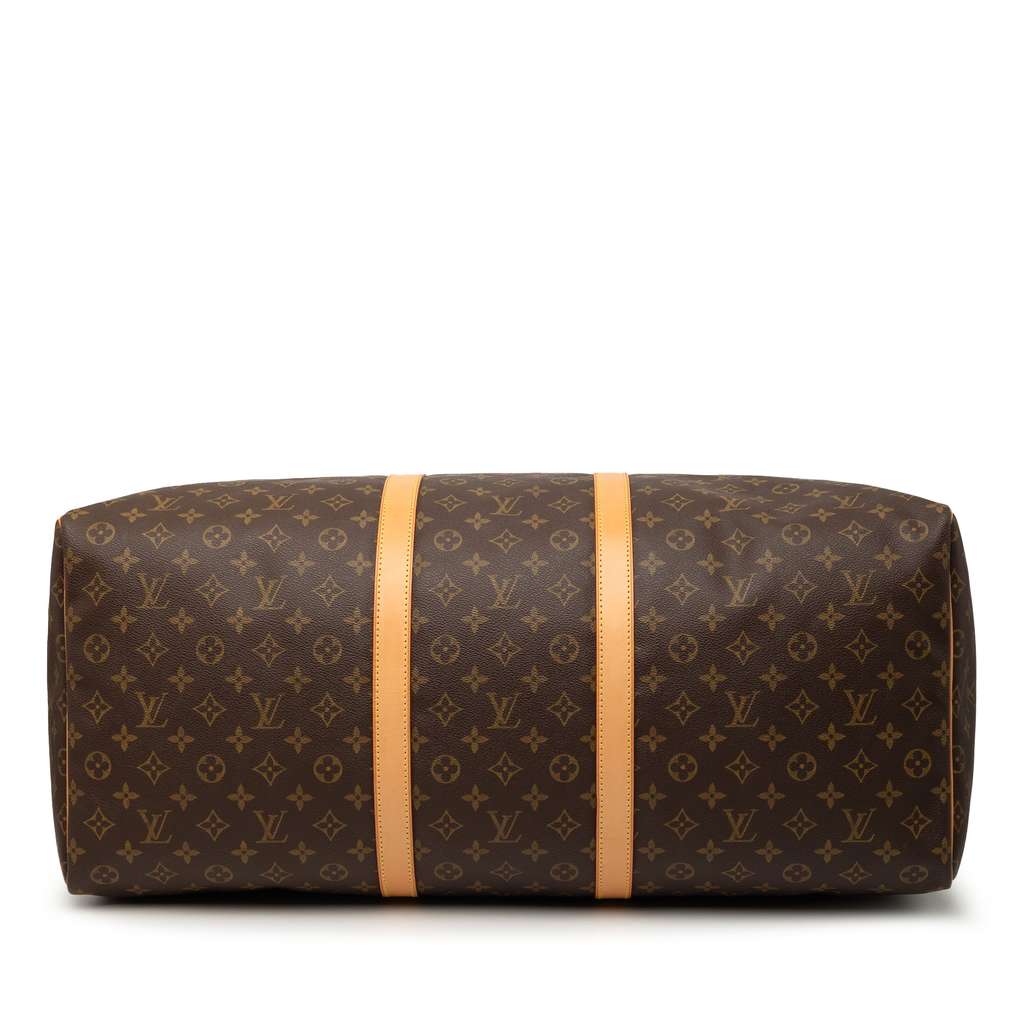 Louis Vuitton Monogram Keepall 60 Brown Good condition - Inside View