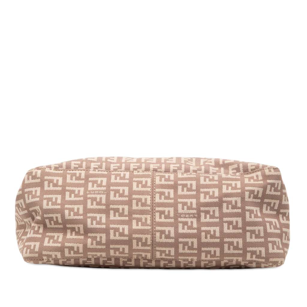 Fendi Zucchino Canvas Pochette Pink Canvas Fair condition - Inside View