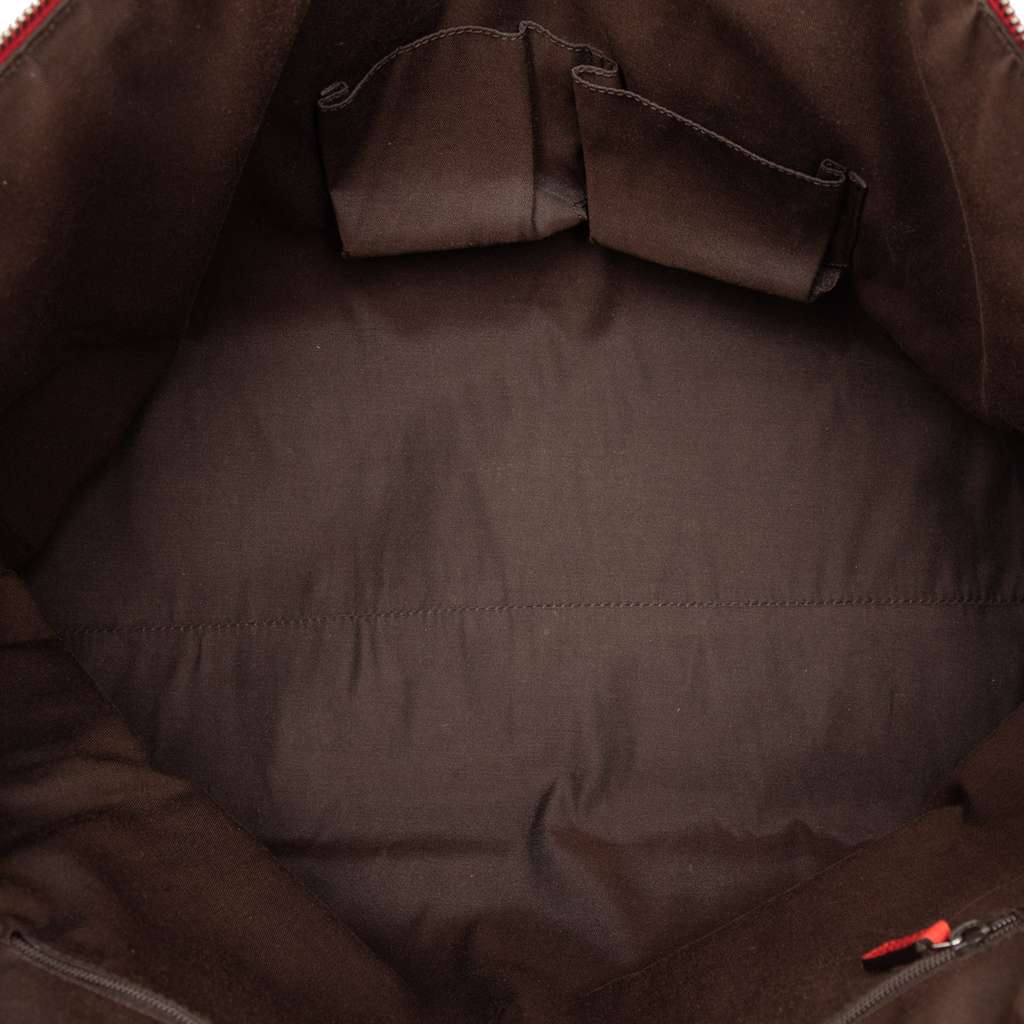 Gucci Leather GG Charm Satchel Red Leather Good condition - Model View