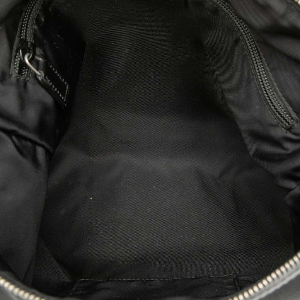Gucci GG Techno Canvas Web Messenger Bag Black Canvas Fair condition - Model View