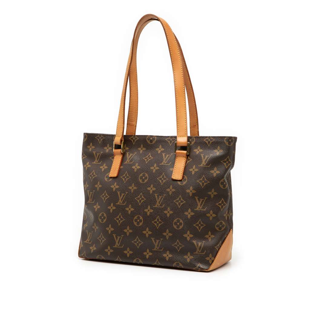 Louis Vuitton Monogram Cabas Piano Brown Good condition - Back View