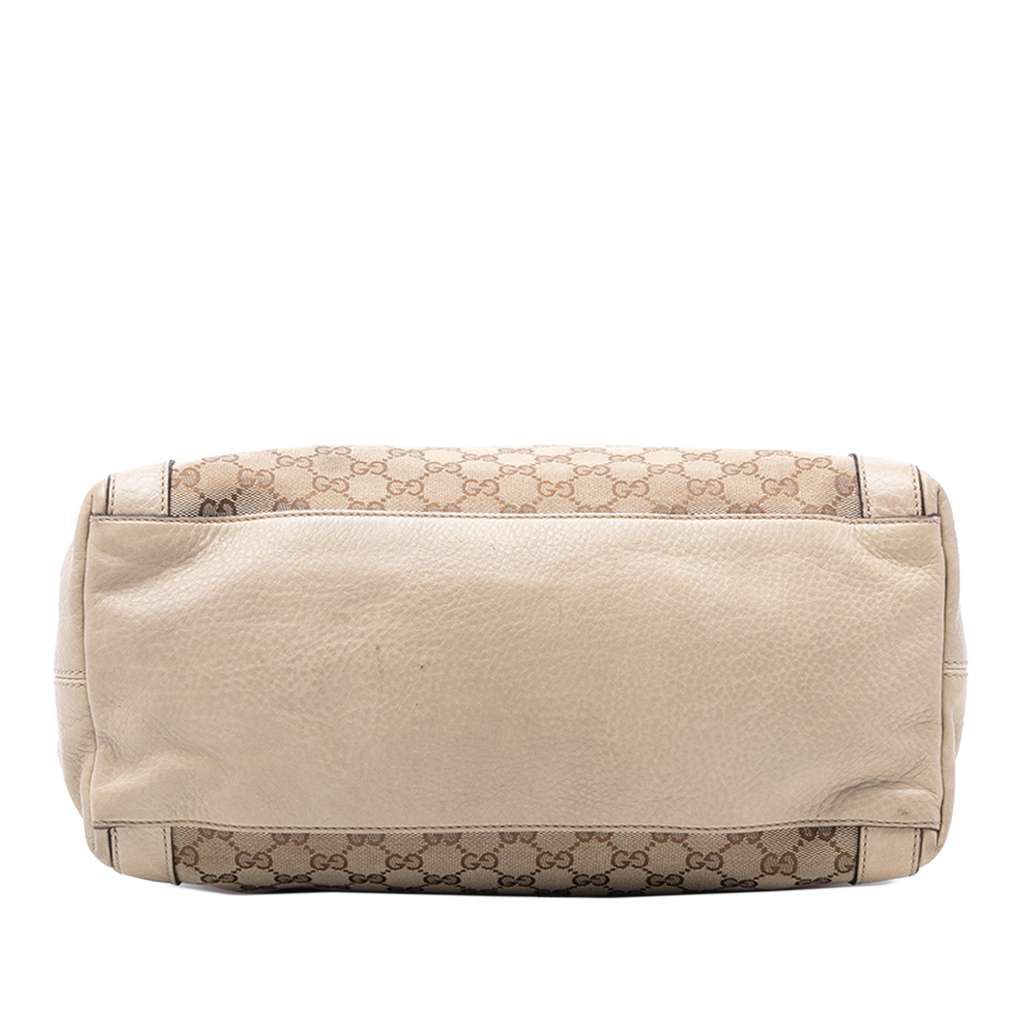 Gucci GG Canvas Miss GG Satchel Brown Canvas Good condition - Inside View