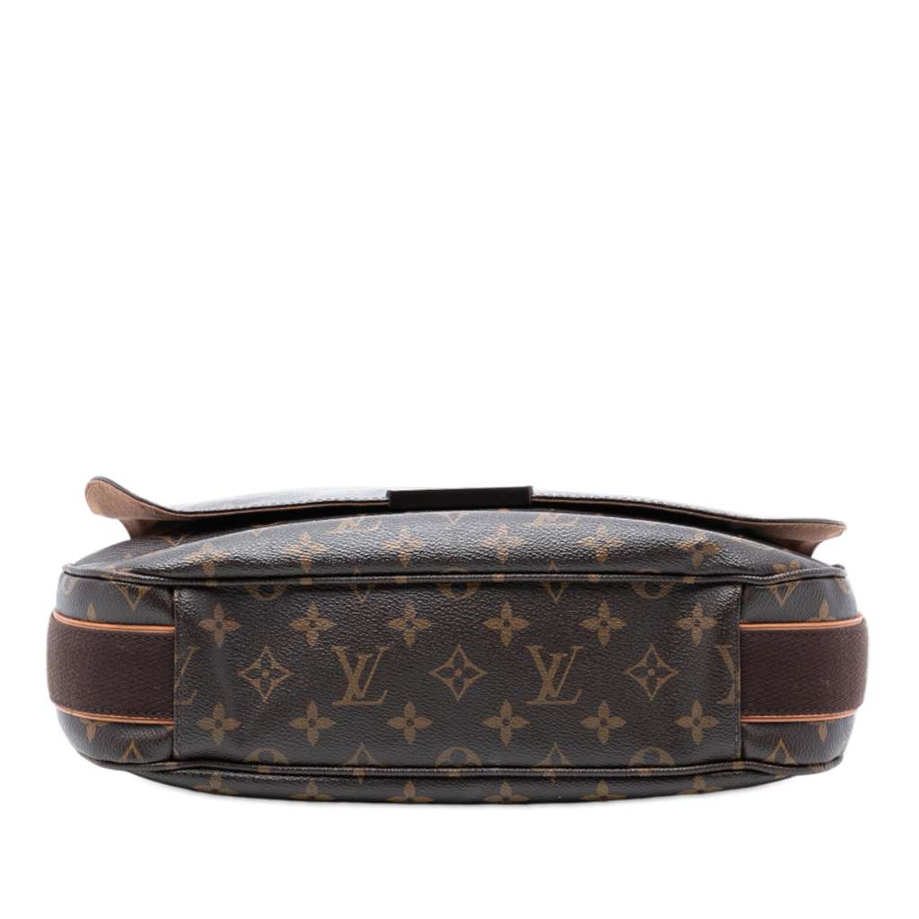 Louis Vuitton Monogram Beaubourg Messenger MM Brown Good condition - Inside View