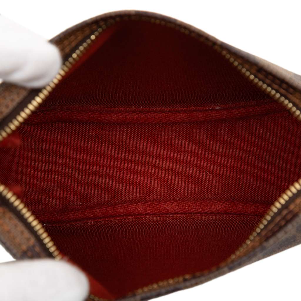 Louis Vuitton Damier Ebene Trousse Pochette Brown Good condition - Model View