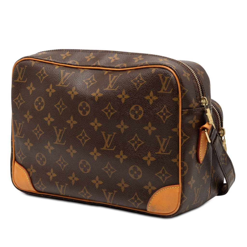 Louis Vuitton Monogram Nil Crossbody Brown Fair condition - Back View
