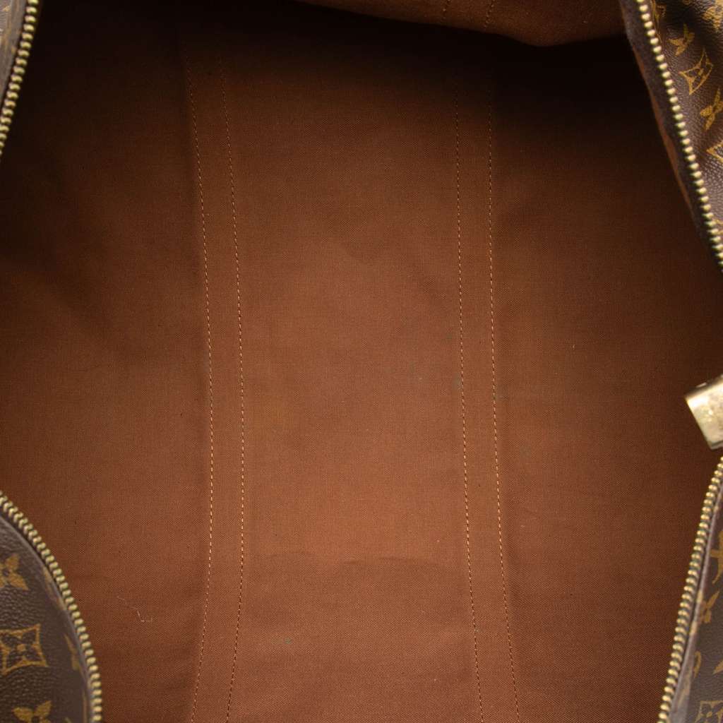 Louis Vuitton Monogram Keepall Bandouliere 60 Brown Good condition - Model View