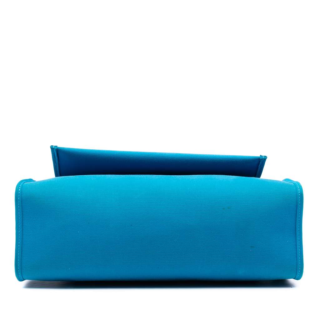 Hermès Toile Herbag Zip 31 Blue Canvas Good condition - Inside View