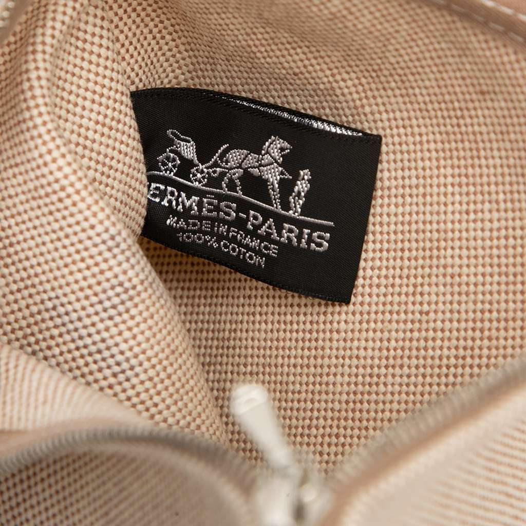 Hermès Toile 3 Surfs Beach Bag Yellow Canvas Good condition - Box View