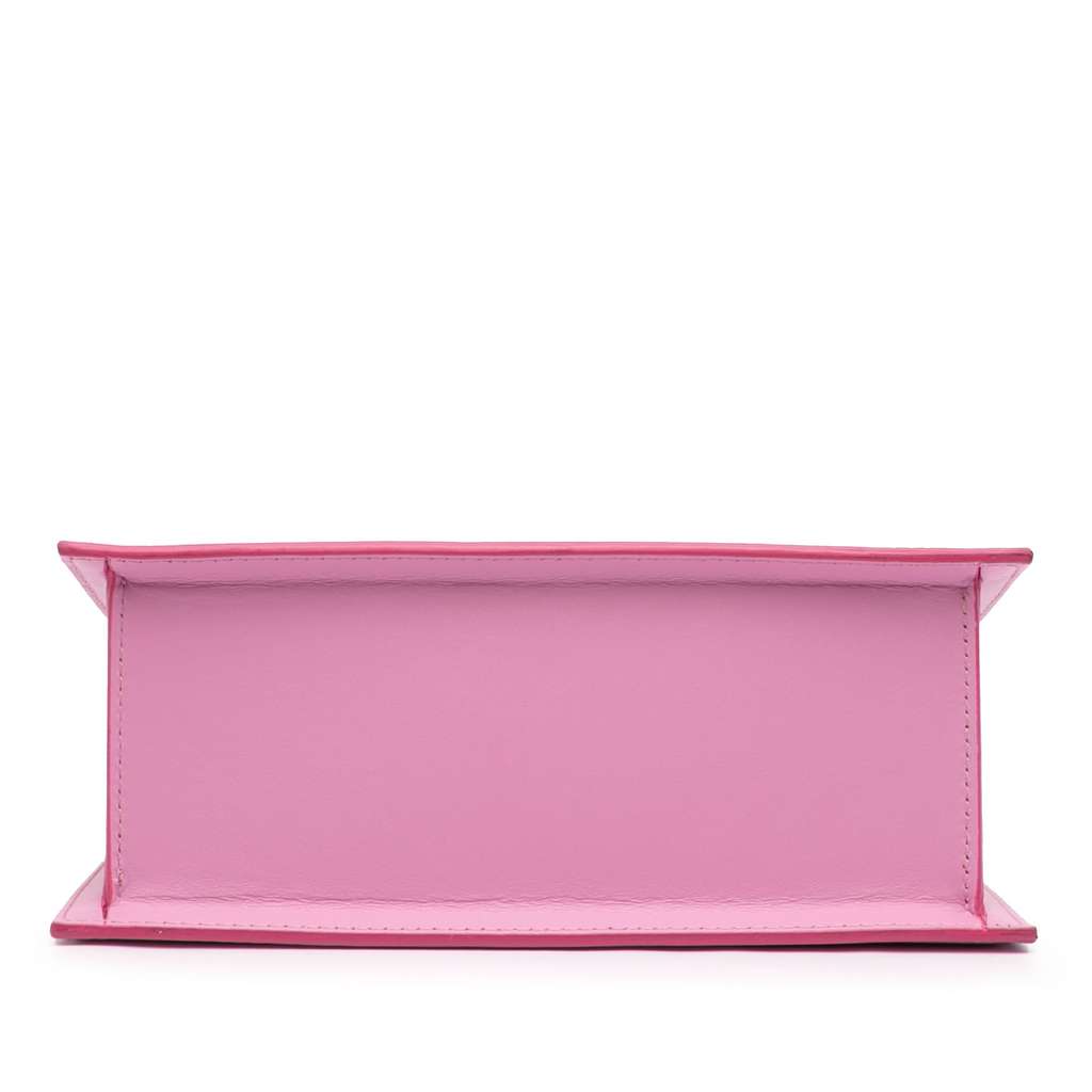 Jacquemus Leather Le Chiquito Moyen Pink Leather Good condition - Inside View