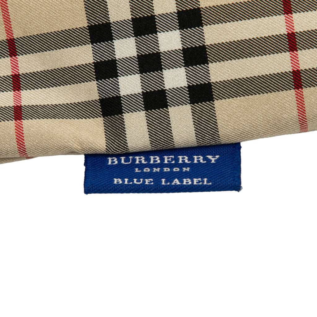 Burberry House Check Canvas Tote Brown Canvas Good condition - Box View