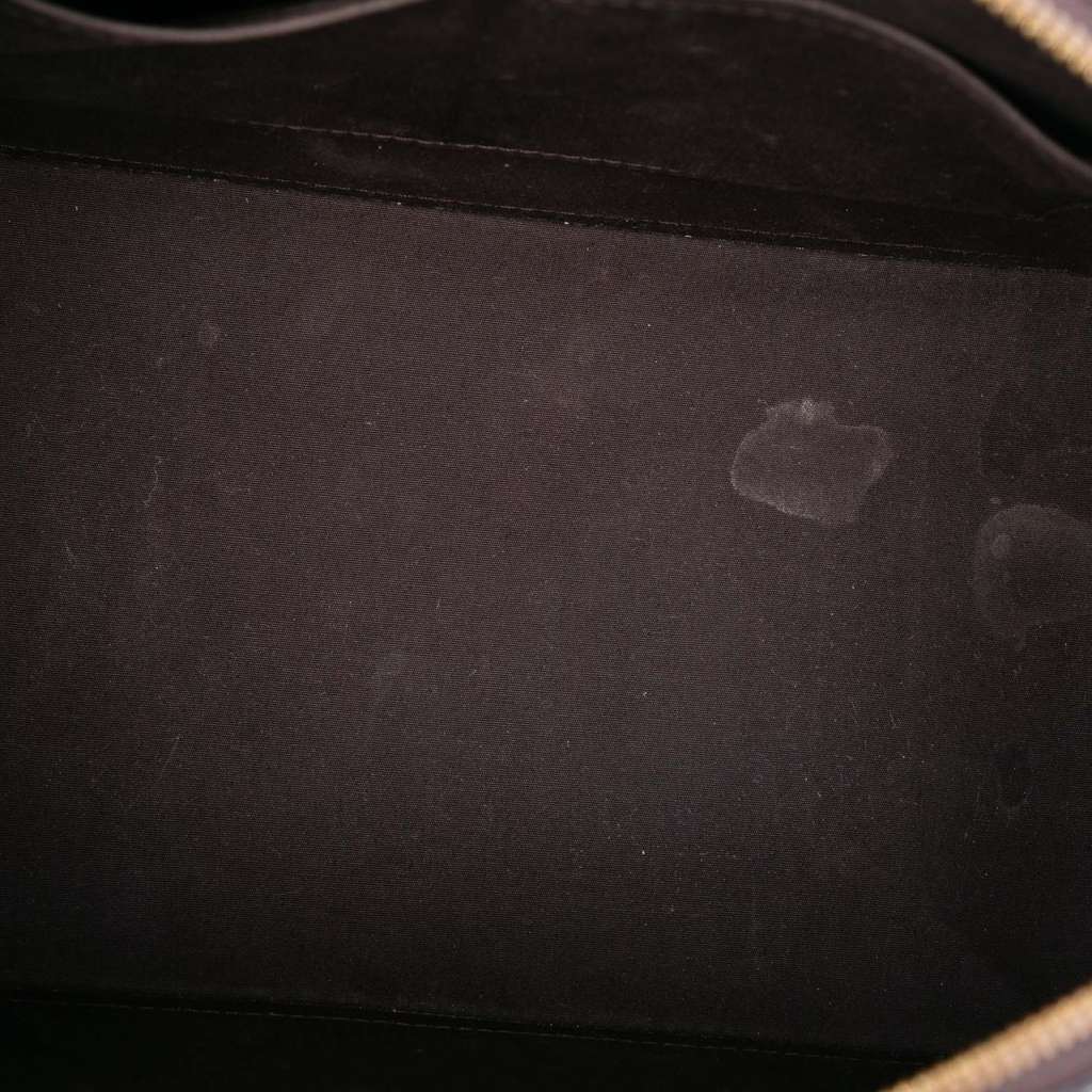 Louis Vuitton Monogram Vernis Alma MM Red Leather Good condition - Model View