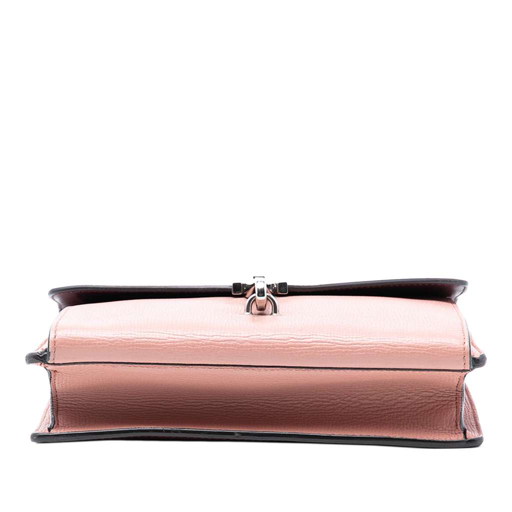 Burberry Bicolor Leather Macken Crossbody Red Leather Good condition - Inside View