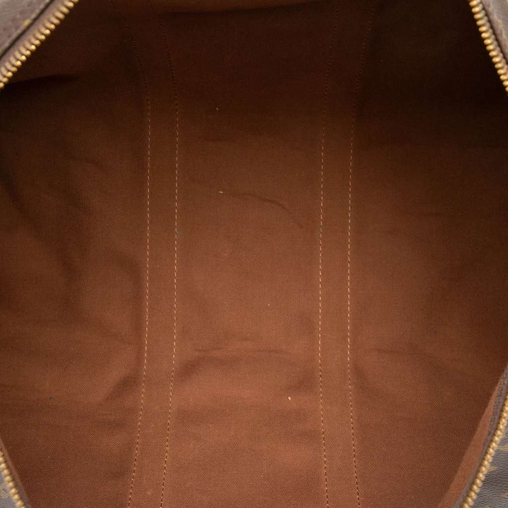 Louis Vuitton Monogram Keepall 45 Brown Fair condition - Model View