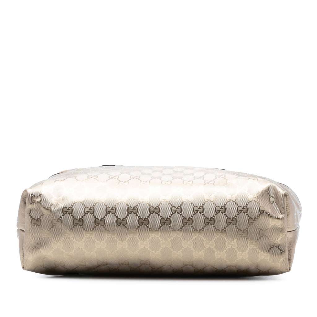 Gucci Medium GG Imprime Tote Gold Canvas Good condition - Inside View
