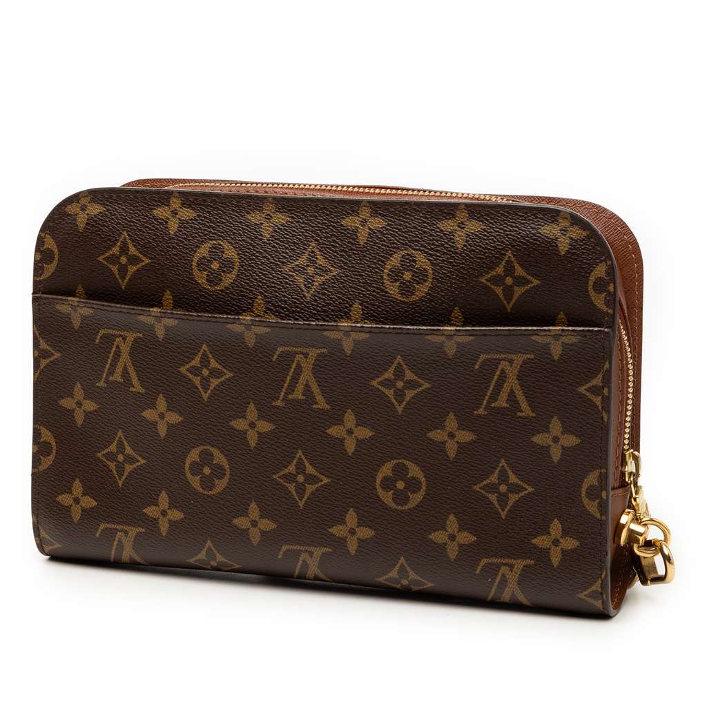 Louis Vuitton Monogram Orsay Brown Good condition - Back View
