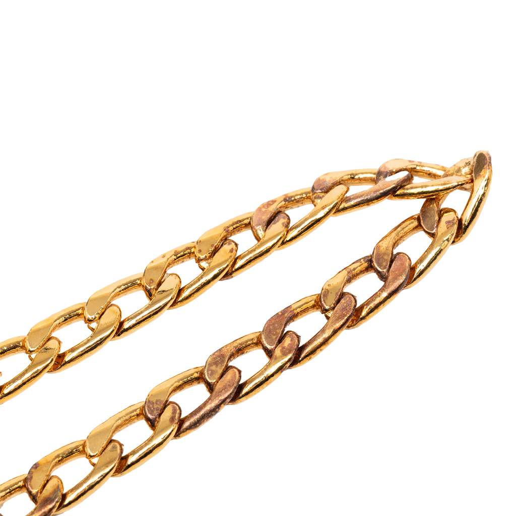 Chanel Gold Plated CC Medallion Chain Belt Gold Metal Good condition - Inside View