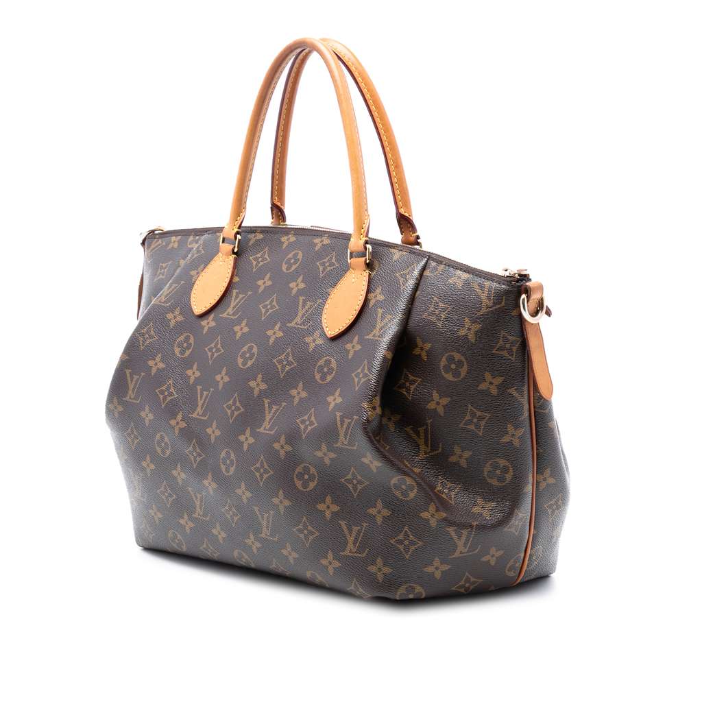 Louis Vuitton Monogram Turenne GM Brown Good condition - Back View