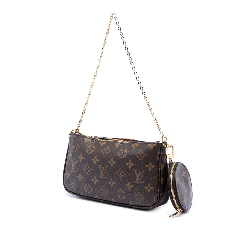Louis Vuitton Monogram Multi Pochette Accessoires Brown Good condition - Back View