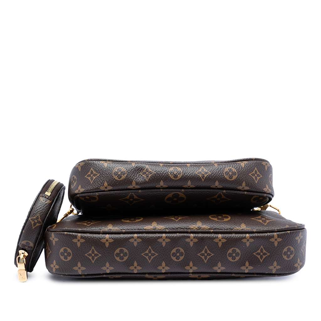 Louis Vuitton Monogram Multi Pochette Accessoires Brown Good condition - Inside View
