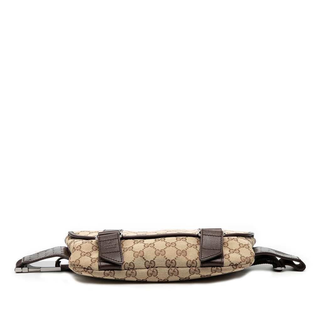 Gucci GG Canvas Belt Bag Brown Canvas Good condition - Inside View