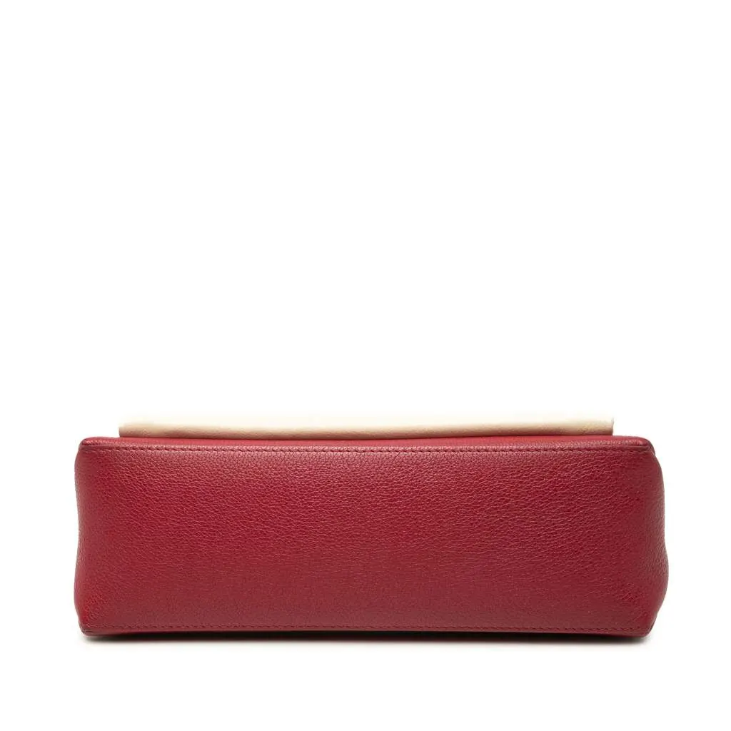 Louis Vuitton MyLockMe Handle Bag Pink Leather Good - Inside View