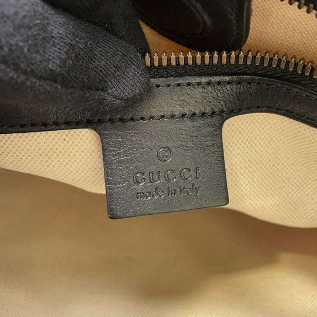 Gucci GG Supreme Blind For Love Satchel Brown Canvas Good condition - Box View