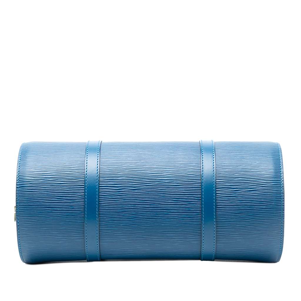 Louis Vuitton Epi Soufflot Blue Leather Good condition - Inside View