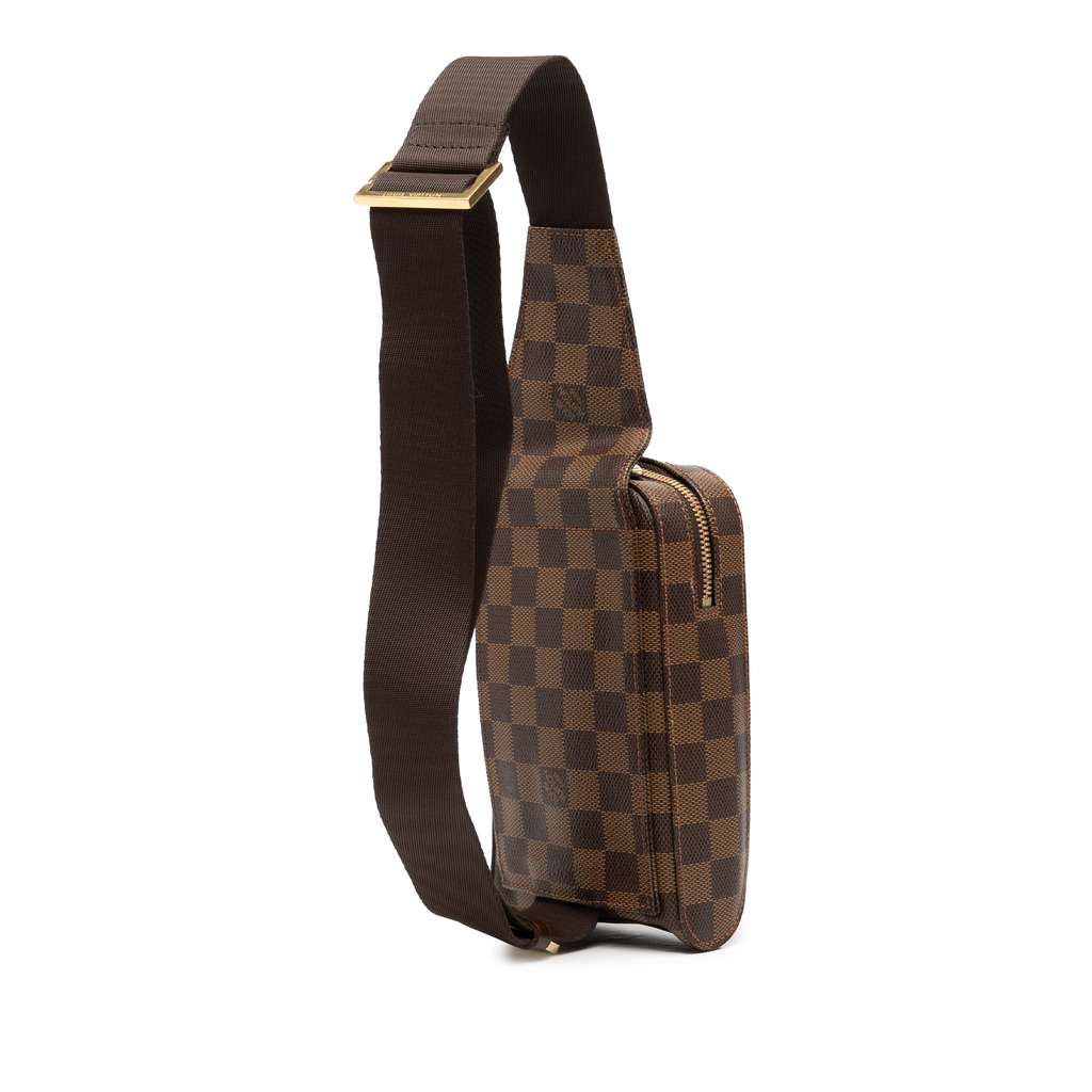 Louis Vuitton Damier Ebene Geronimos Brown Good condition - Back View