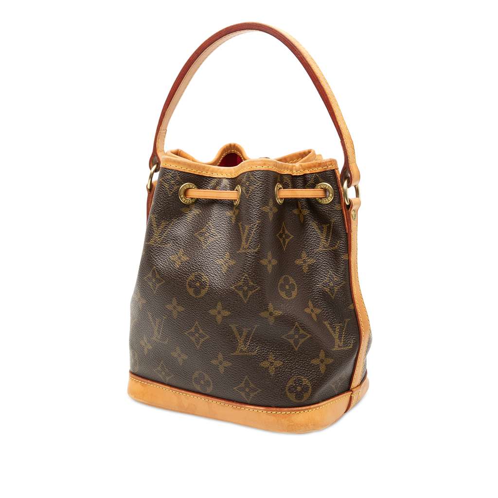 Louis Vuitton Monogram Mini Noe Brown Good condition - Back View