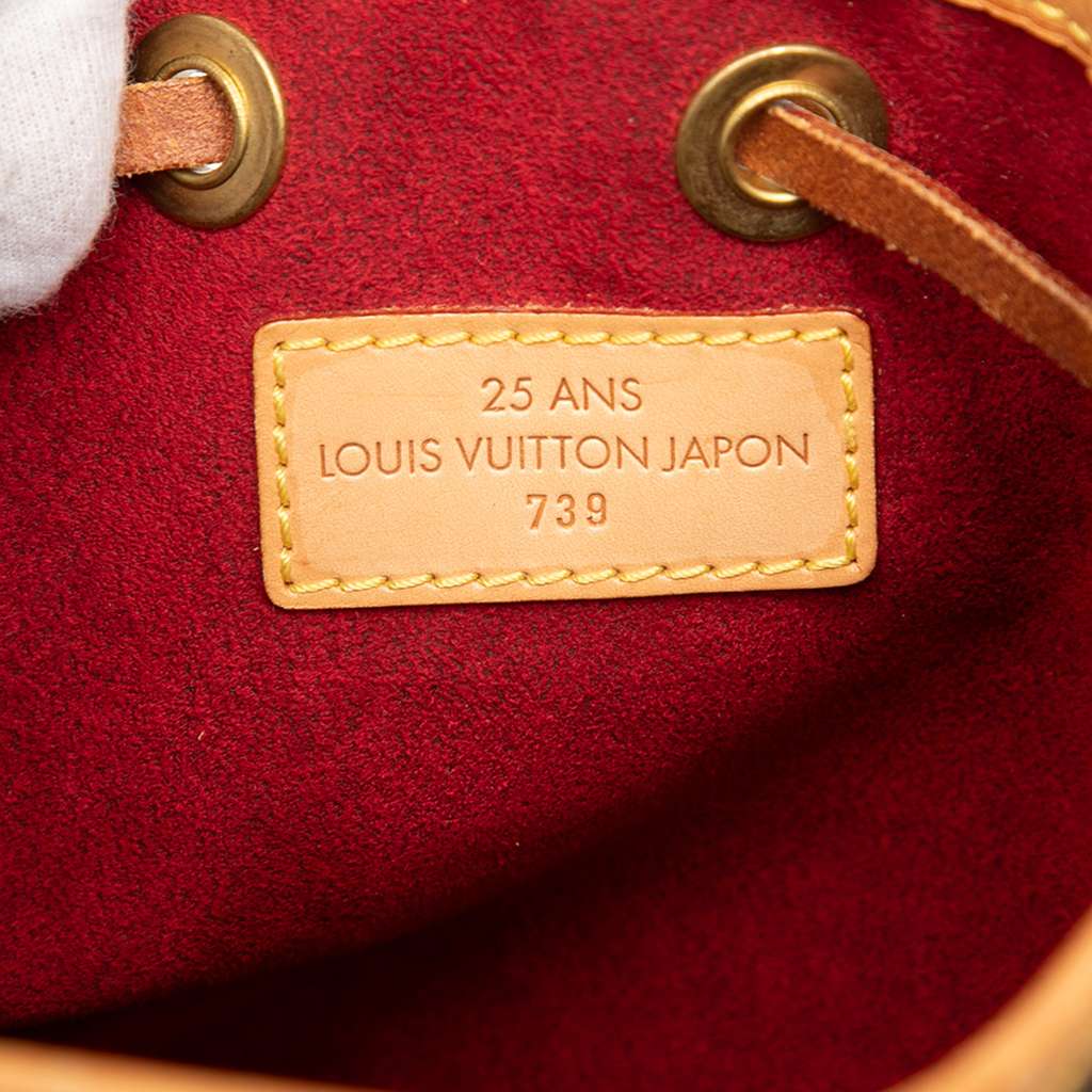 Louis Vuitton Monogram Mini Noe Brown Good condition - Box View