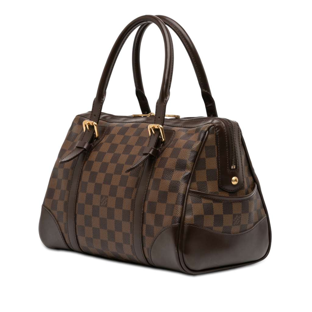 Louis Vuitton Damier Ebene Berkeley Brown Good condition - Back View