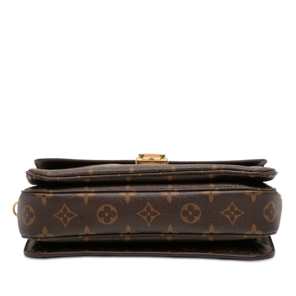 Louis Vuitton Monogram Pochette Metis Brown Good condition - Inside View