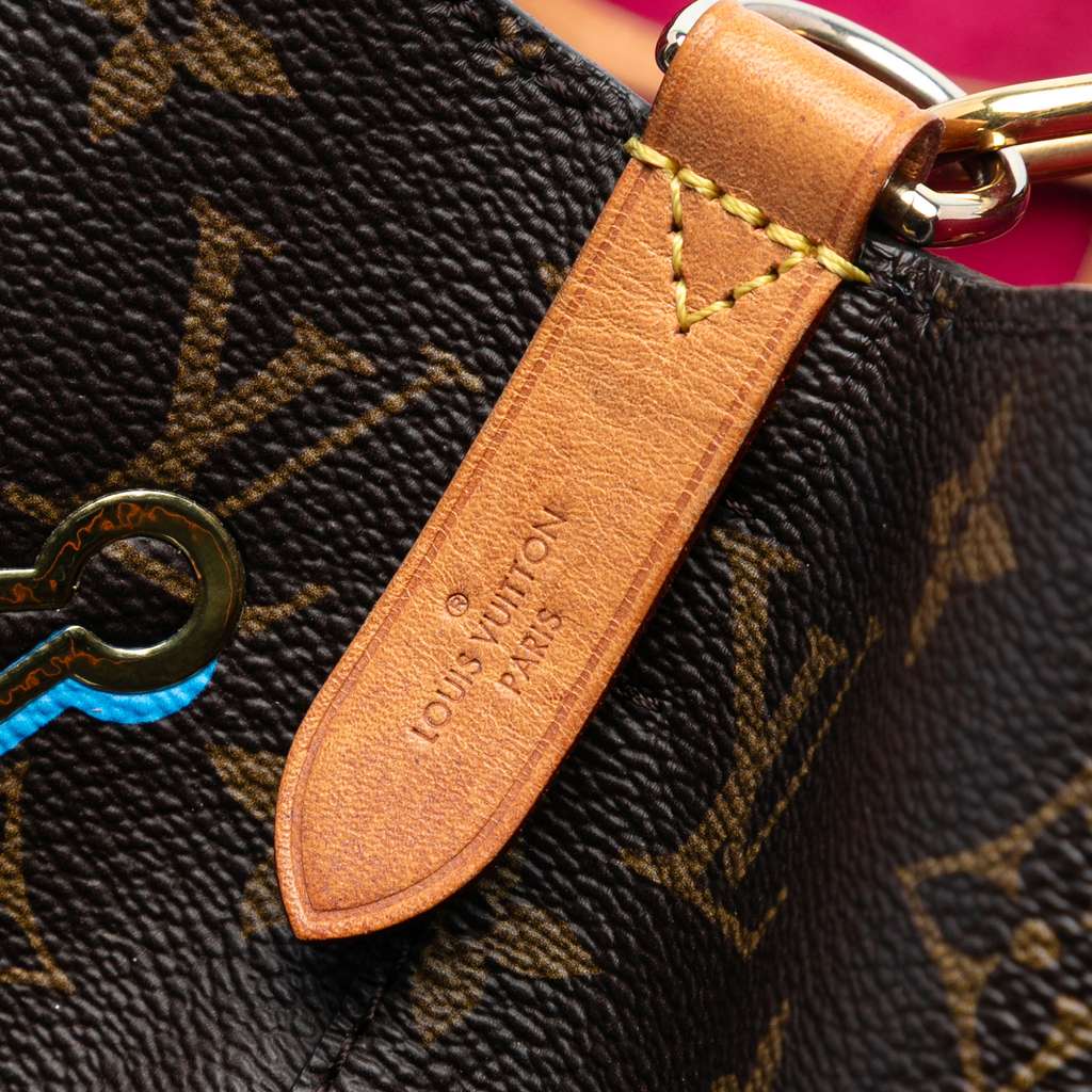 Louis Vuitton Monogram Love Lock Neonoe MM Brown Good condition - Box View