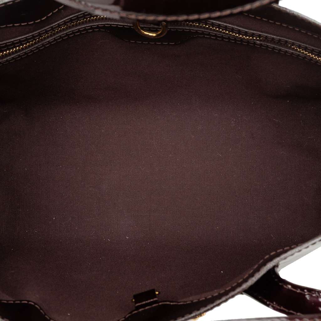 Louis Vuitton Monogram Vernis Wilshire PM Purple Leather Good condition - Model View