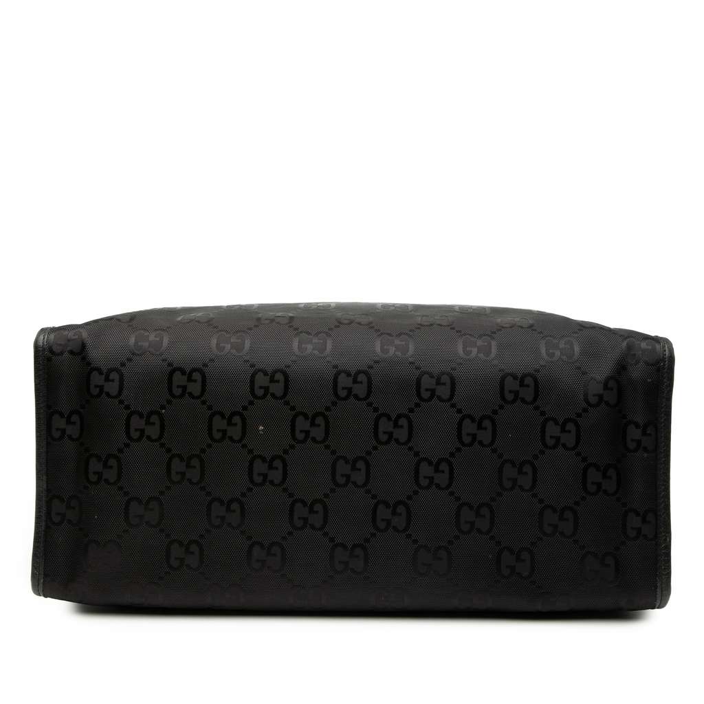 Gucci GG Econyl Off The Grid Convertible Tote Black Good condition - Inside View
