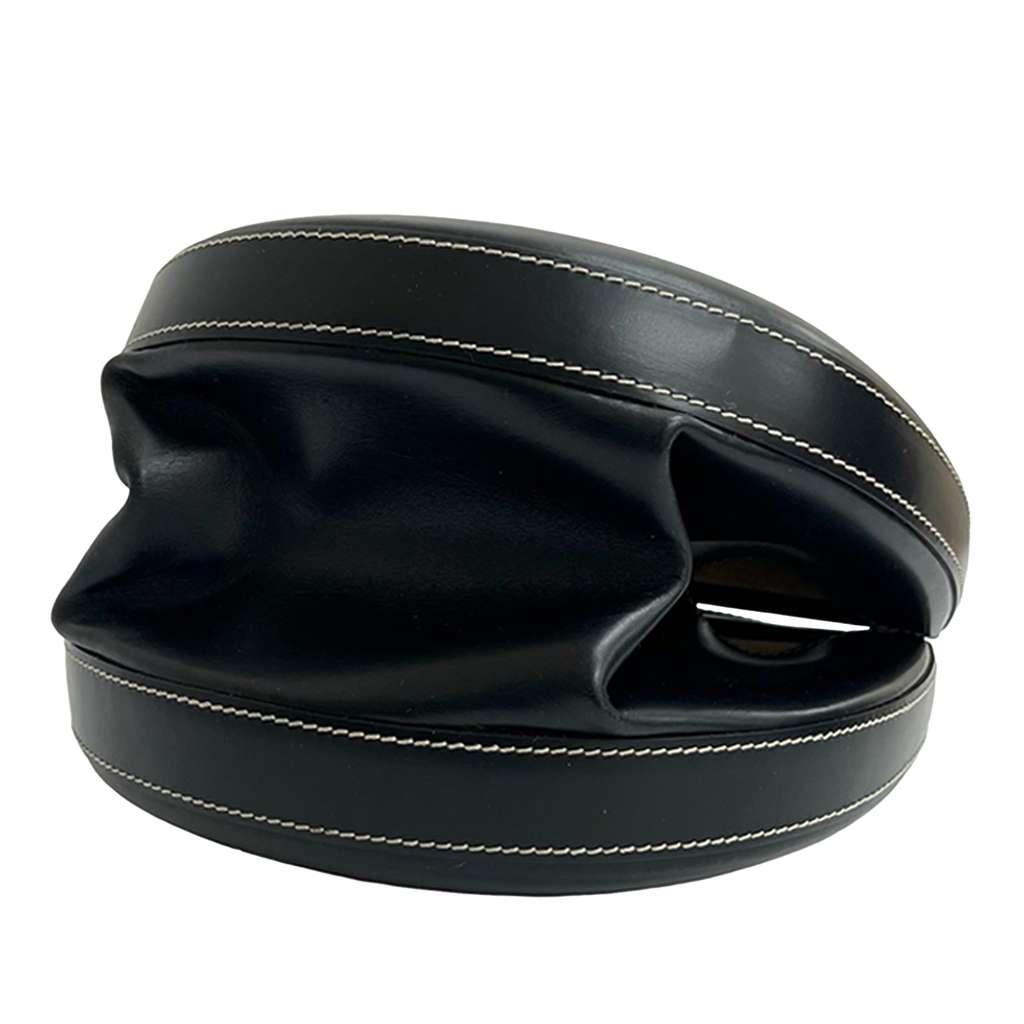 Loewe Leather Handbag Black Leather Good condition - Model View