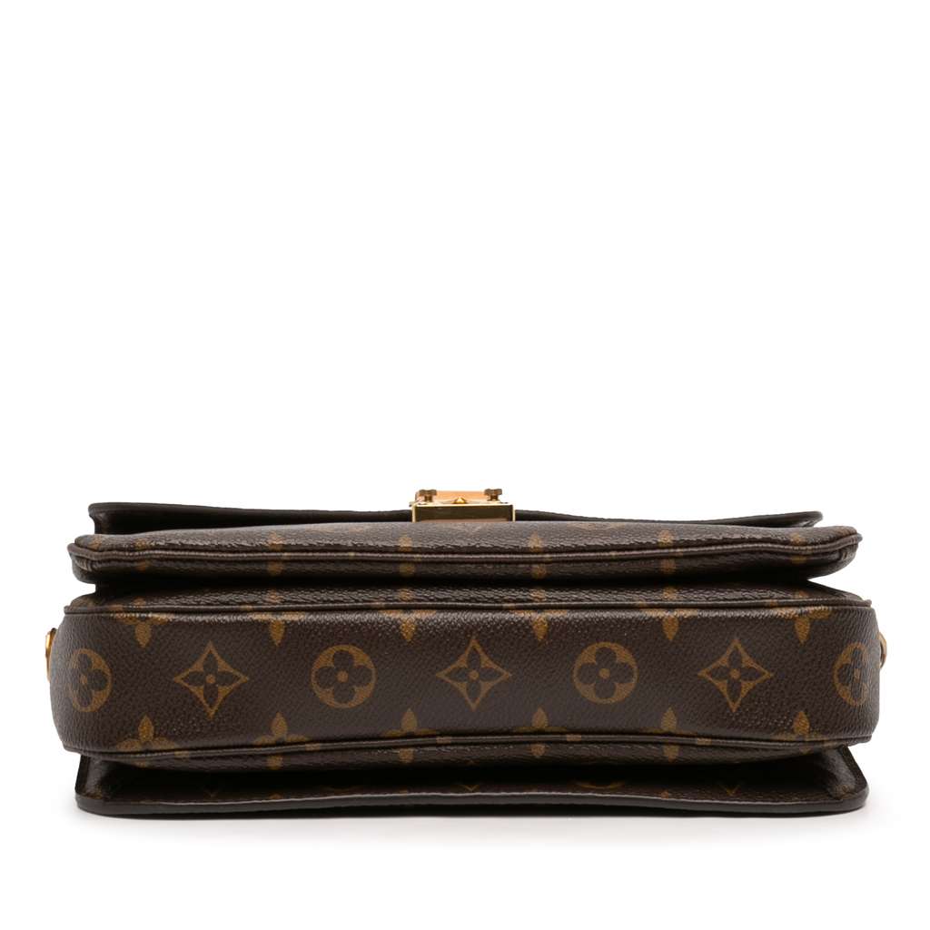Louis Vuitton Monogram Pochette Metis Brown Good condition - Inside View