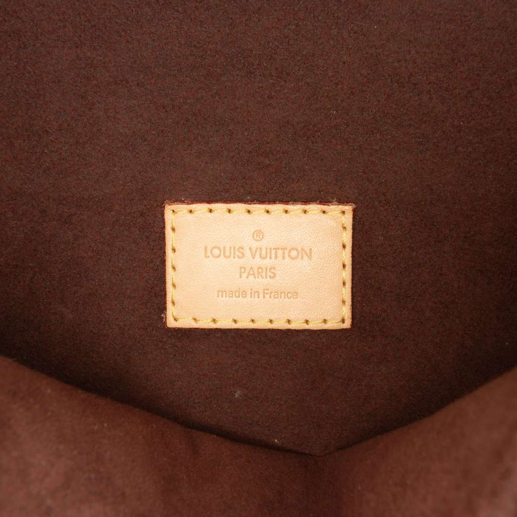 Louis Vuitton Monogram Pochette Metis Brown Good condition - Box View