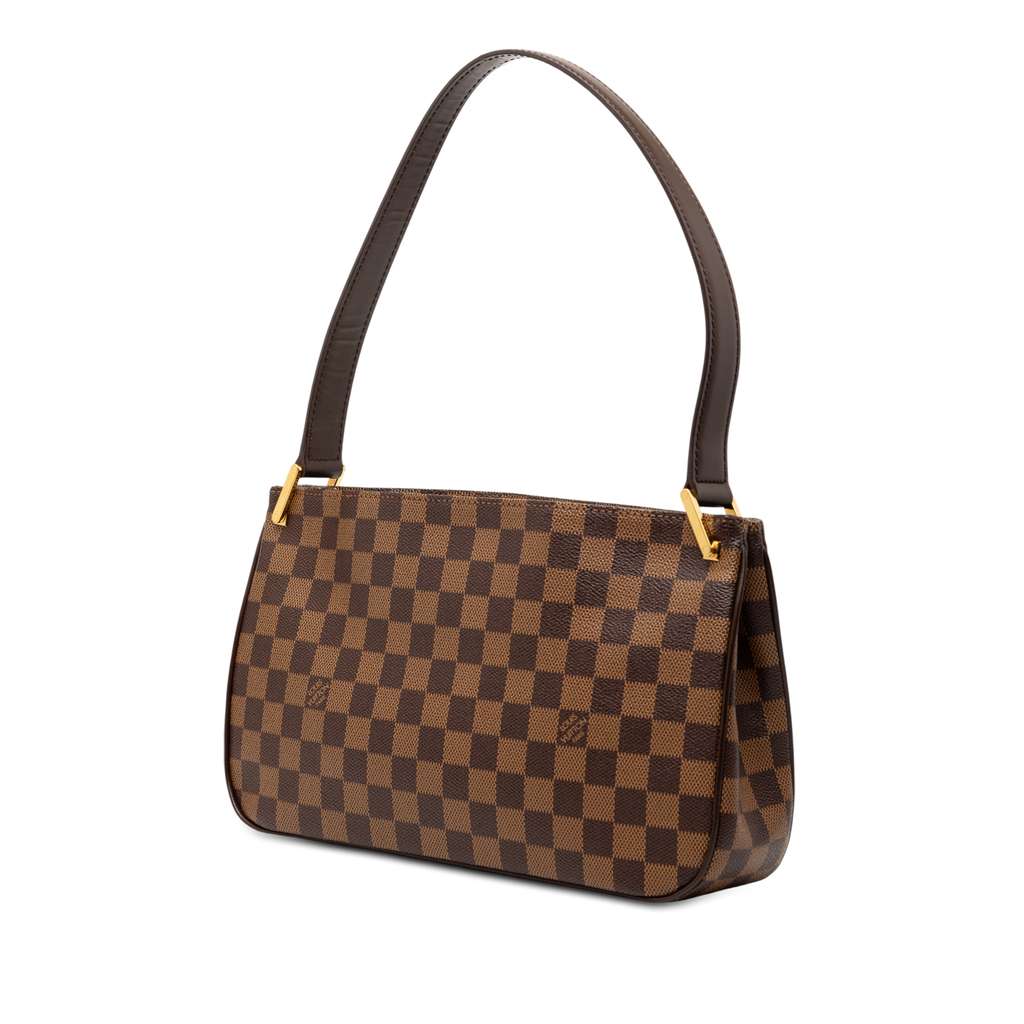 Louis Vuitton Damier Ebene Aubagne Brown Good condition - Back View