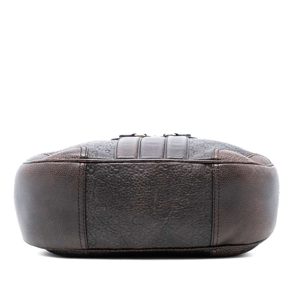 Gucci Guccissima Catherine Shoulder Bag Brown Leather Good condition - Inside View