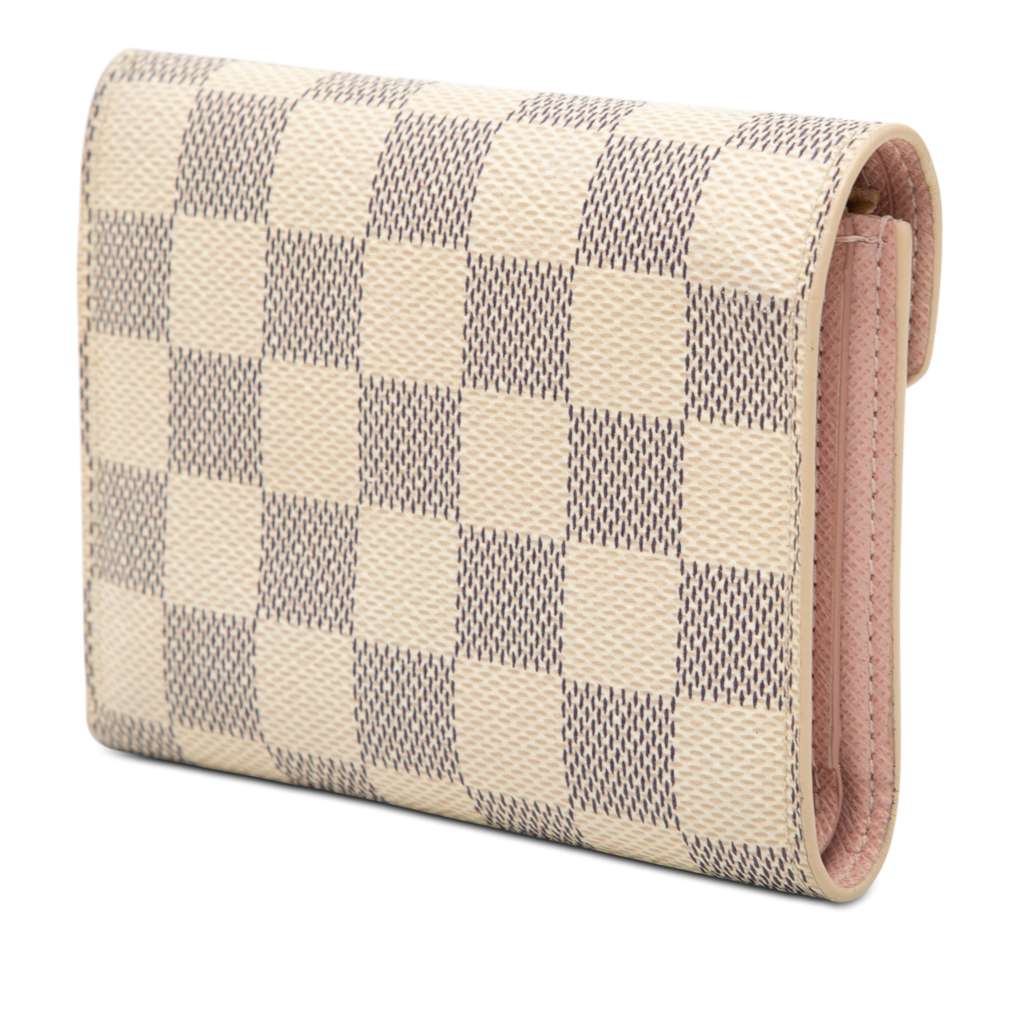 Louis Vuitton Damier Azur Victorine White Good condition - Back View