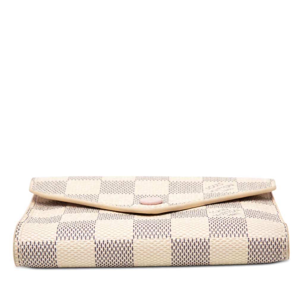 Louis Vuitton Damier Azur Victorine White Good condition - Inside View