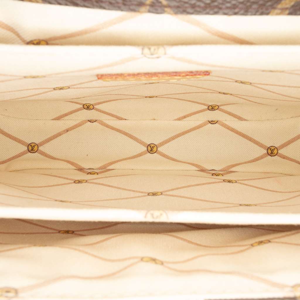 Louis Vuitton Monogram Summer Trunks Pochette Metis Brown Good condition - Model View