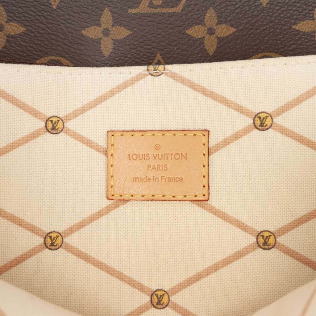 Louis Vuitton Monogram Summer Trunks Pochette Metis Brown Good condition - Box View