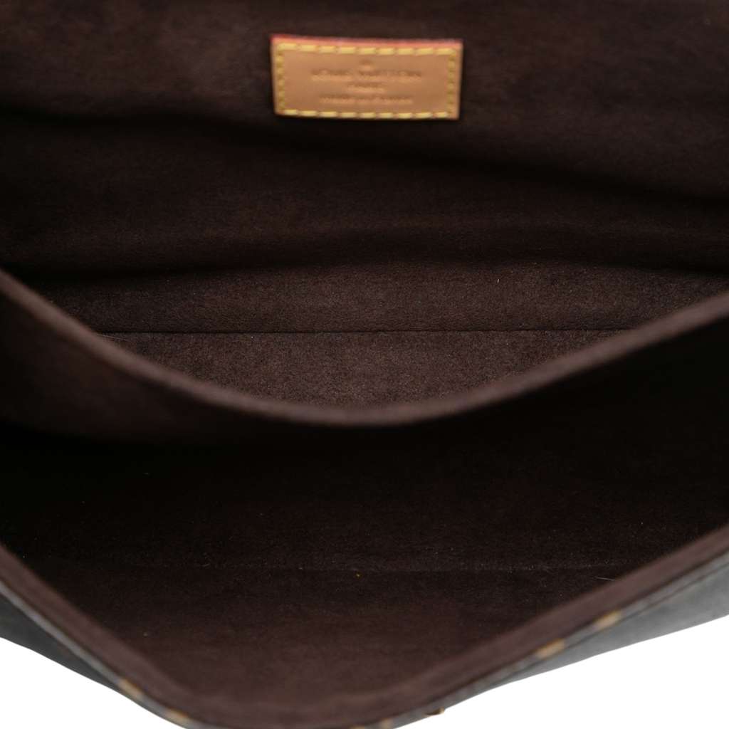 Louis Vuitton Monogram Pochette Metis Brown Good condition - Model View